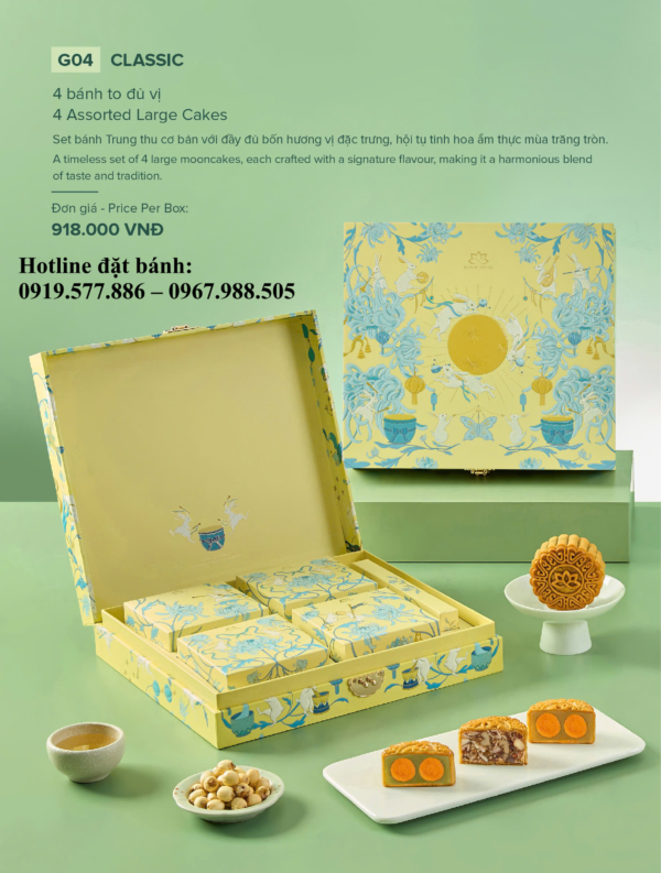 Bánh trung thu khách sạn Hà Nội
